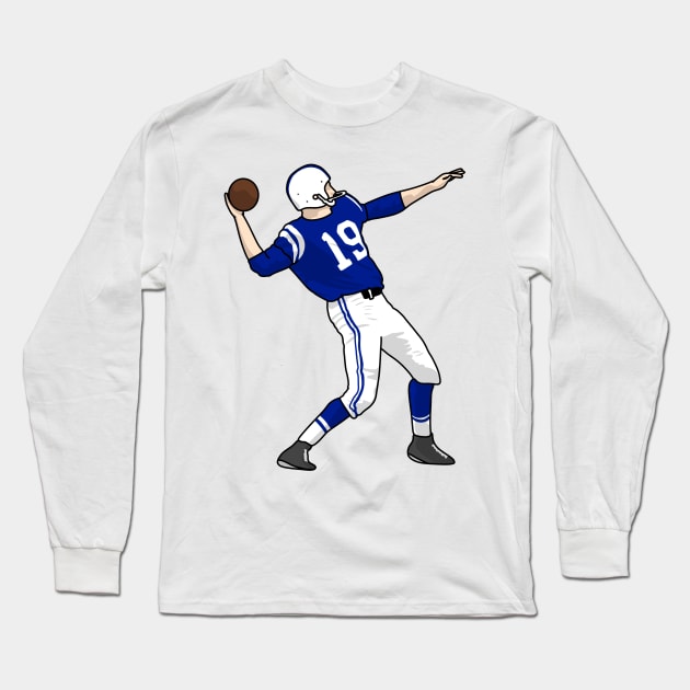 throw style unitas Long Sleeve T-Shirt by rsclvisual